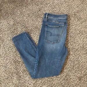 AEO Blue Jeggings